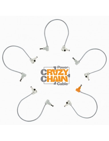 VAR9 Crazy Chain Cable cadena de alimentación multipack para Pedales de efecto