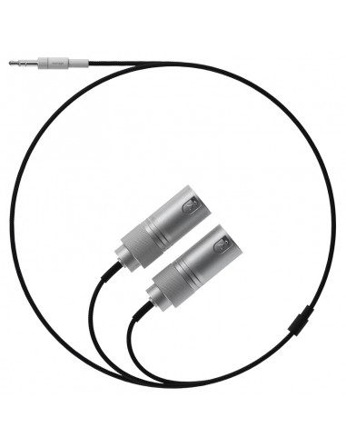 Teenage Engineering Field Textile Audio Cable 3.5 mm a 2 XLR