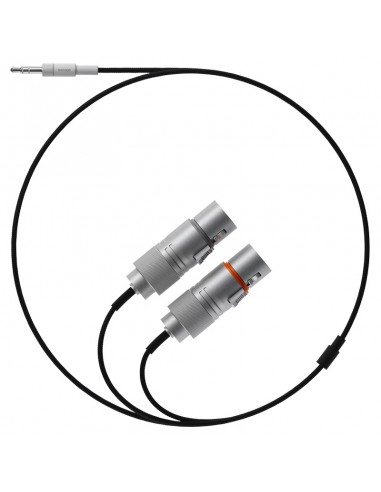 Teenage Engineering Field Textile Audio Cable 3.5 mm a 2 XLR hembra