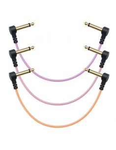 MyVolts CandyCords ACPPSM10 Pedal to Pedal cable 10 cm 3-pack