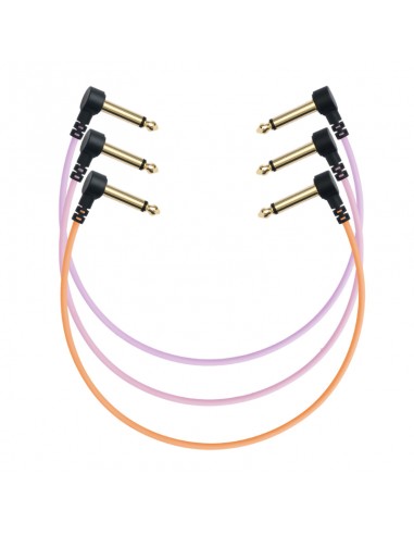 MyVolts CandyCords ACPPSM18 Pedal to Pedal cable 10 cm 3-pack