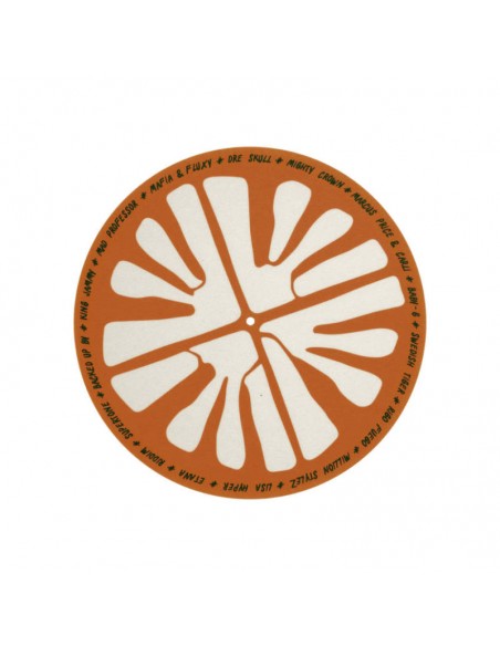 Teenage Engineering Slip Mats 2-pack orange