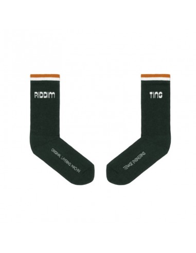 Teenage Engineering Cotton Socks L green