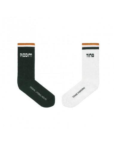 Teenage Engineering Cotton Socks L together