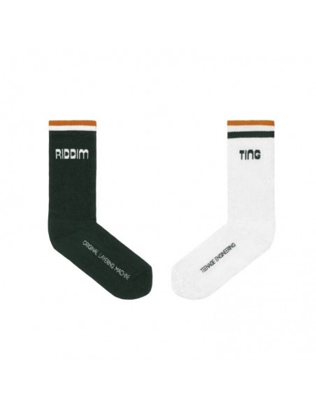 Teenage Engineering Cotton Socks L together