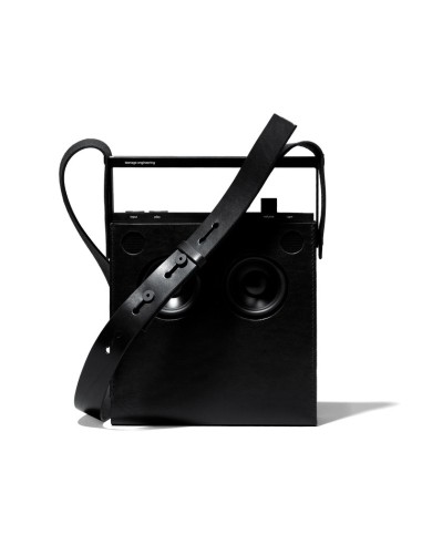 OB–4 leather bag & strap